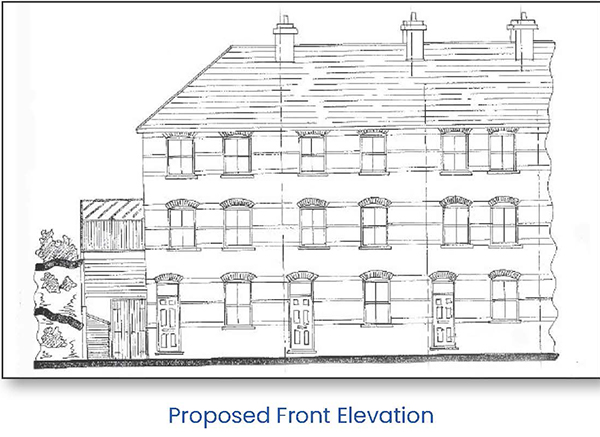 Lot: 124 - FREEHOLD SITE WITH PLANNING FOR TWO DWELLINGS -